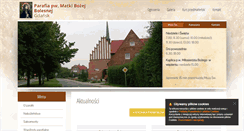 Desktop Screenshot of mbbolesna.pl